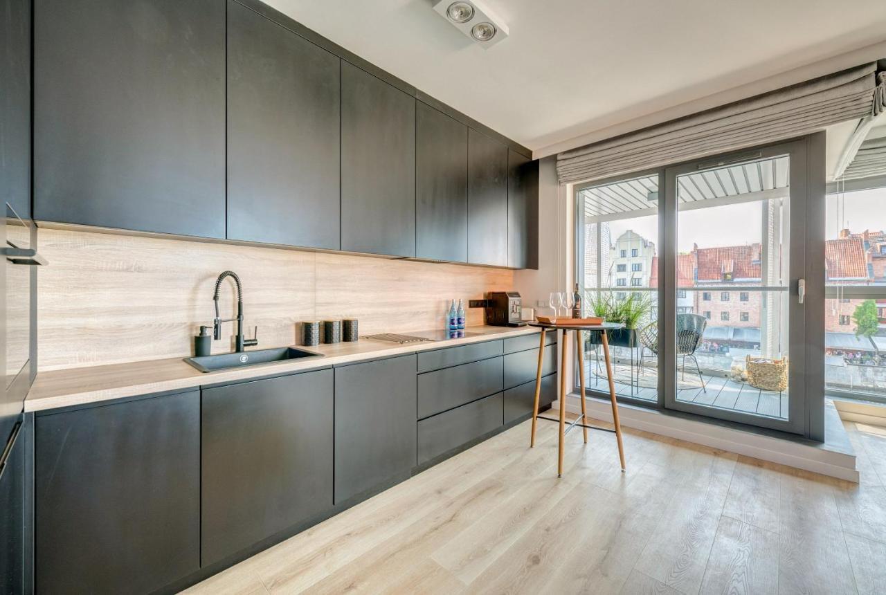 The Black Crane Apartment Gdańsk Exterior foto